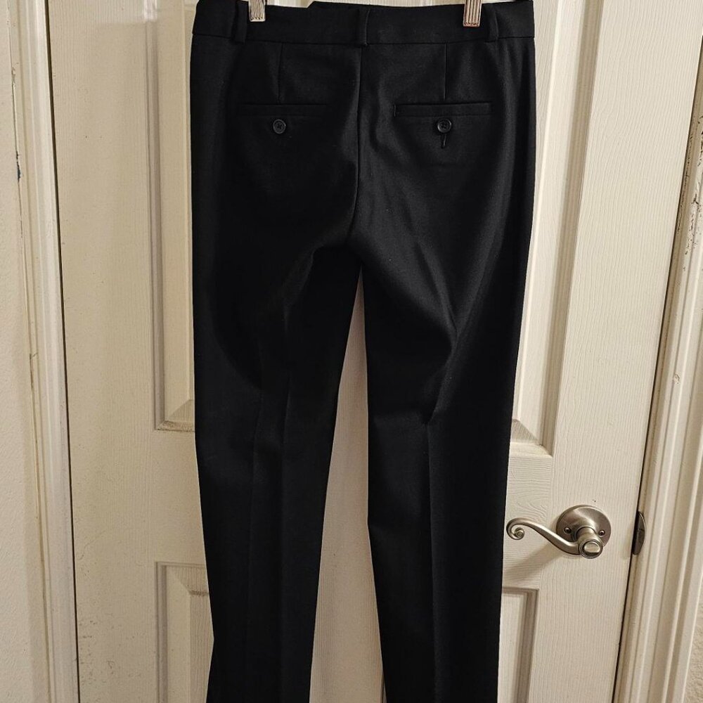 Banana Republic Logan Trouser Pants Black Size 00P - Picture 2 of 4